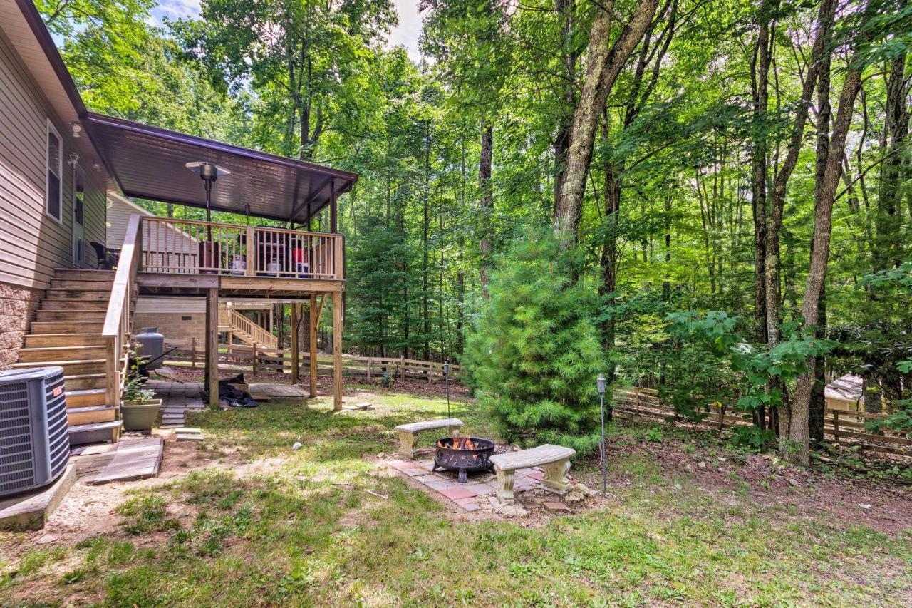 Beech Mountain Home With Covered Deck, Near Skiing! Esterno foto